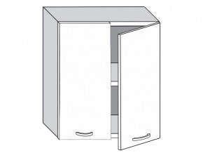 1.60.2 Шкаф настенный (h=720) на 600мм с 2-мя дверцами в Ревде - revda.magazin-mebel74.ru | фото