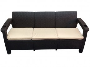 Диван Yalta Sofa 3 Set шоколадный в Ревде - revda.magazin-mebel74.ru | фото