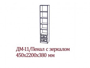 ДМ-11 Пенал с зеркалом в Ревде - revda.magazin-mebel74.ru | фото