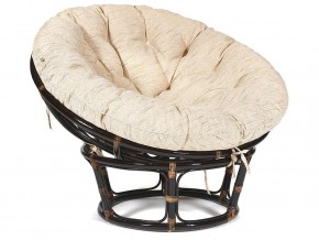 Кресло Papasan 23/01 W с подушкой Antique brown, ткань Старт в Ревде - revda.magazin-mebel74.ru | фото