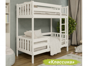 Кровать 2-х ярусная Аист-2 Классика белый 1800х900 мм в Ревде - revda.magazin-mebel74.ru | фото