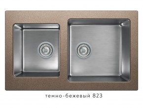 Мойка комбинированная Tolero twist TTS-840 Темно-бежевый 823 в Ревде - revda.magazin-mebel74.ru | фото