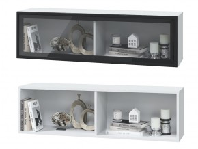 Шкаф горизонтальный 1 стеклянная дверь Шарлиз 1200 в Ревде - revda.magazin-mebel74.ru | фото