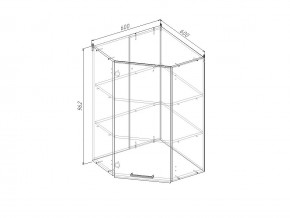 ВУ9 Модуль верхний Угловой МВУ9 в Ревде - revda.magazin-mebel74.ru | фото